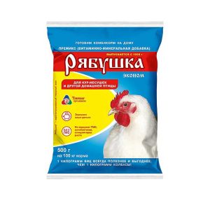"Рябушка" эконом 0,5% для домашней птицы, 500 г