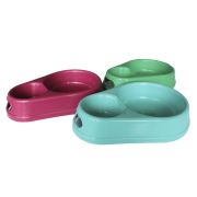 Миска «ДАРЭЛЛ» д/кошек  Прованс Двойная 150мл/600мл  2211