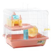 Клетка YD301 для мелких животных, эмаль, персиковая, 350*260*310мм, 40691051